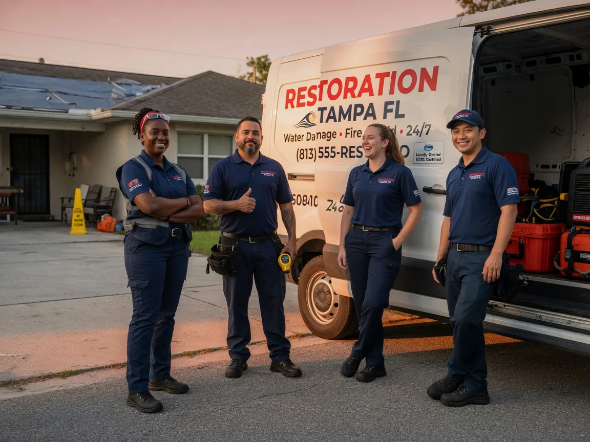 Water Damage Restoration company in Rosston, TX